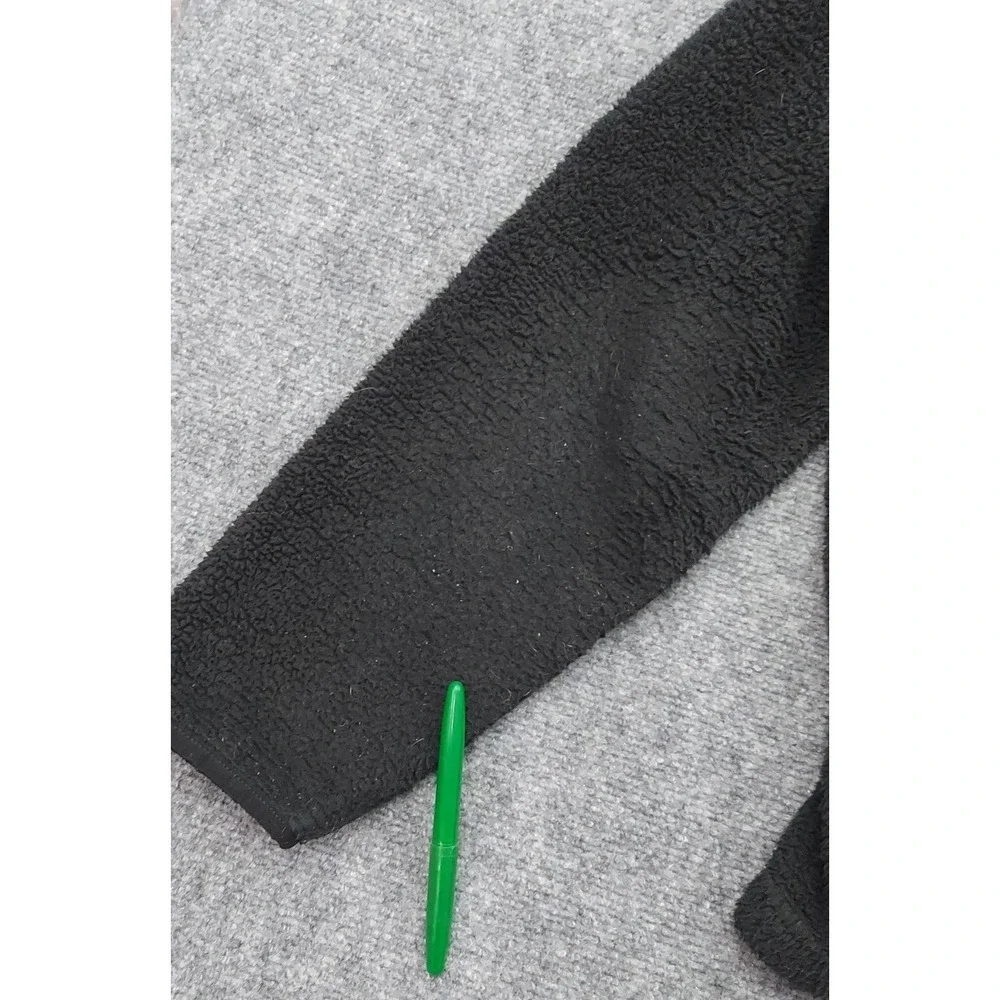 North‎ Face Fleece Jacket Mens Large Black Full Zip Mock Neck Outdoor
